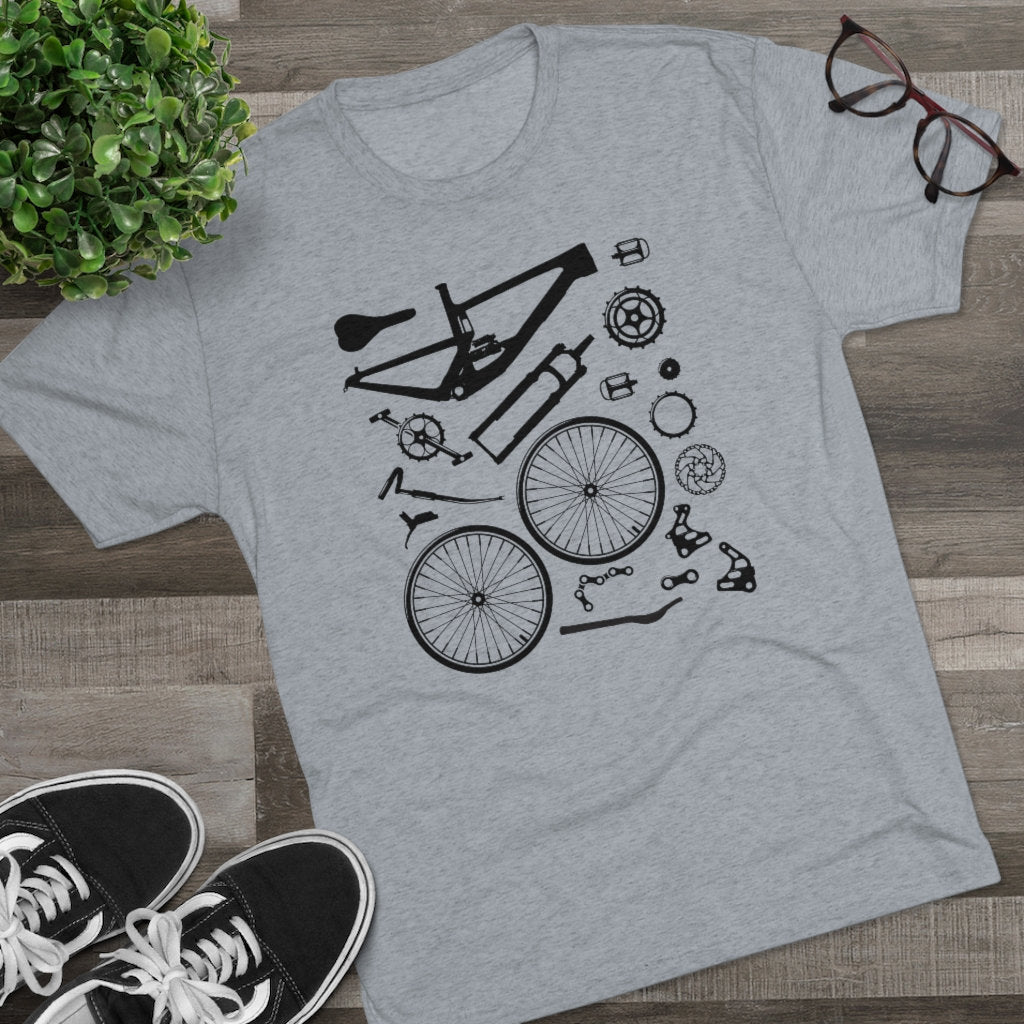 The Original Bike Parts Tri-Blend Shirt