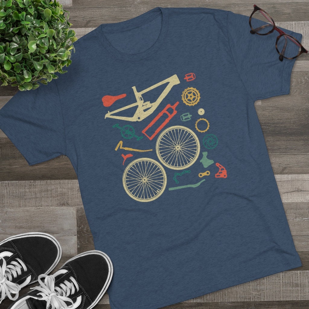 The Original Bike Parts Short Sleeve Triblend Shirt