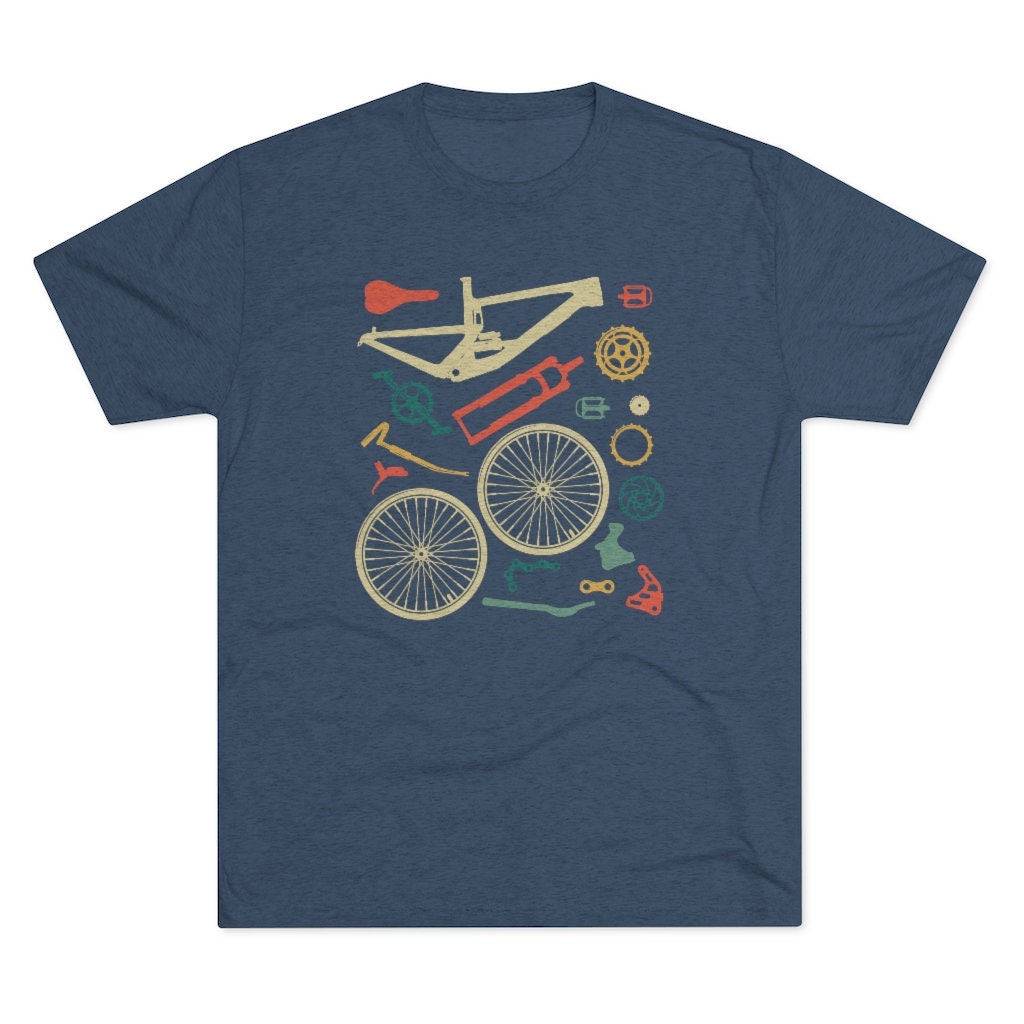 The Original Bike Parts Short Sleeve Triblend Shirt