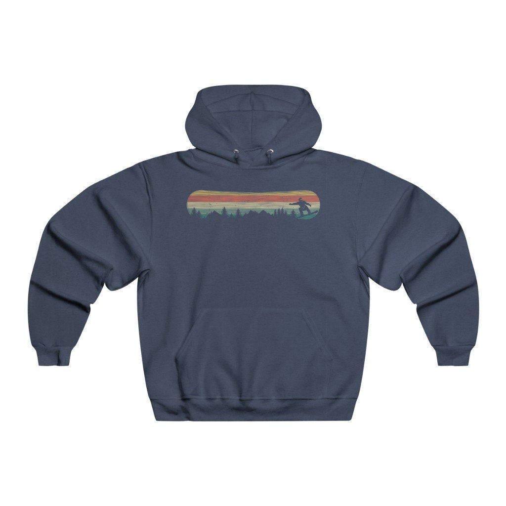 Snowboarding Long Sleeve Premium Hoodie