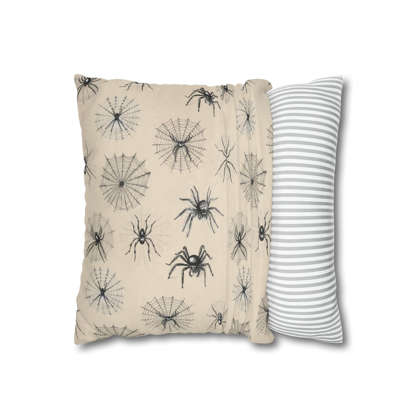 Vintage Spider Pillow Cover