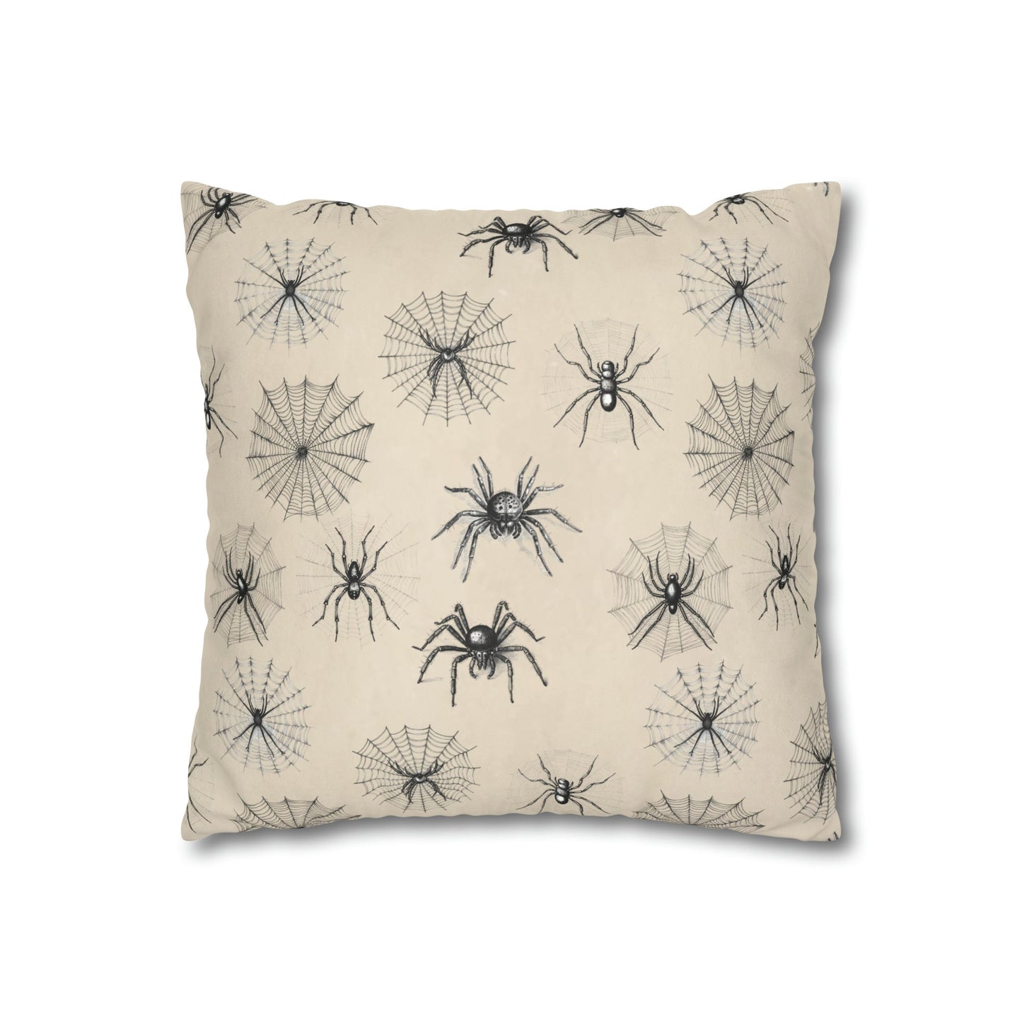 Vintage Spider Pillow Cover