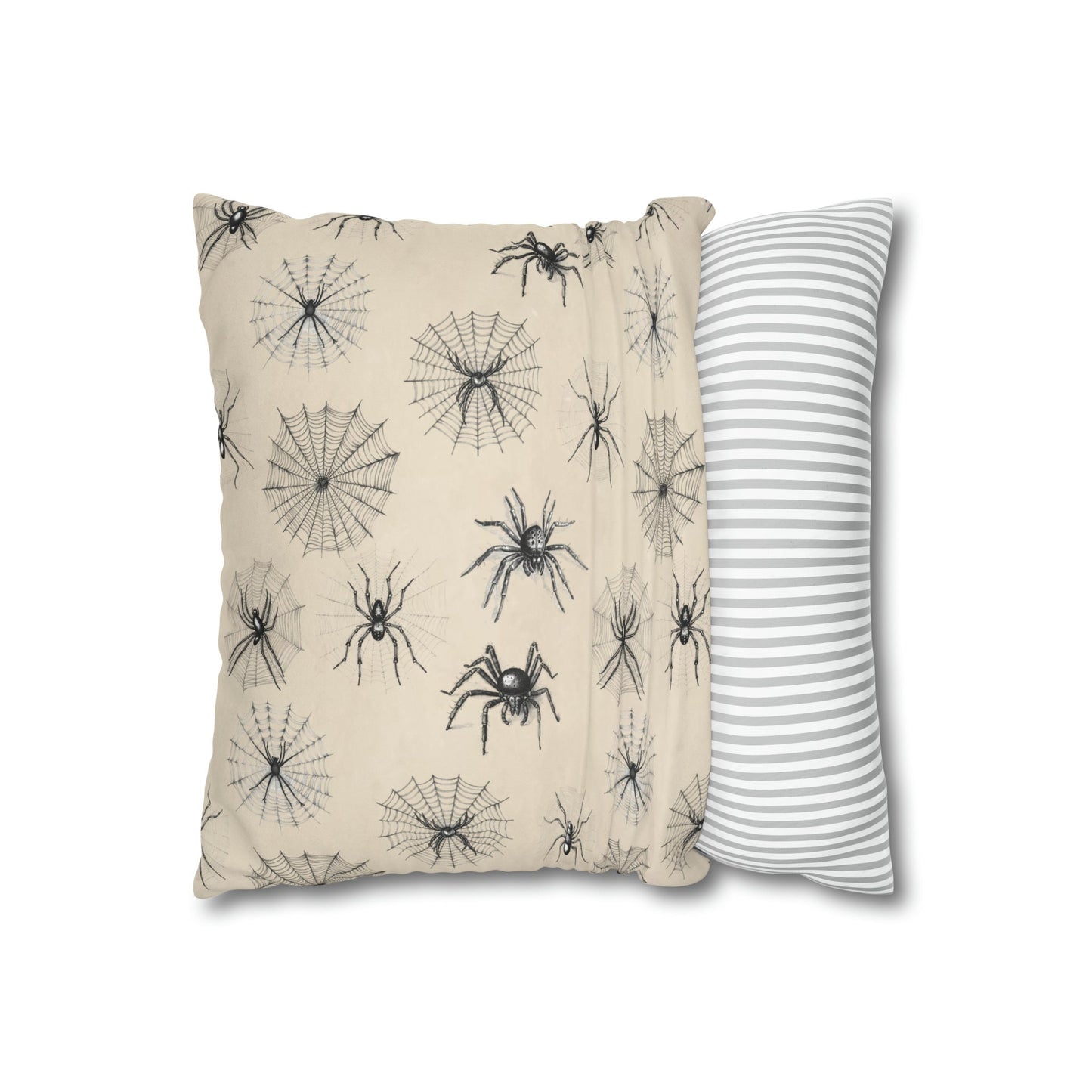 Vintage Spider Pillow Cover