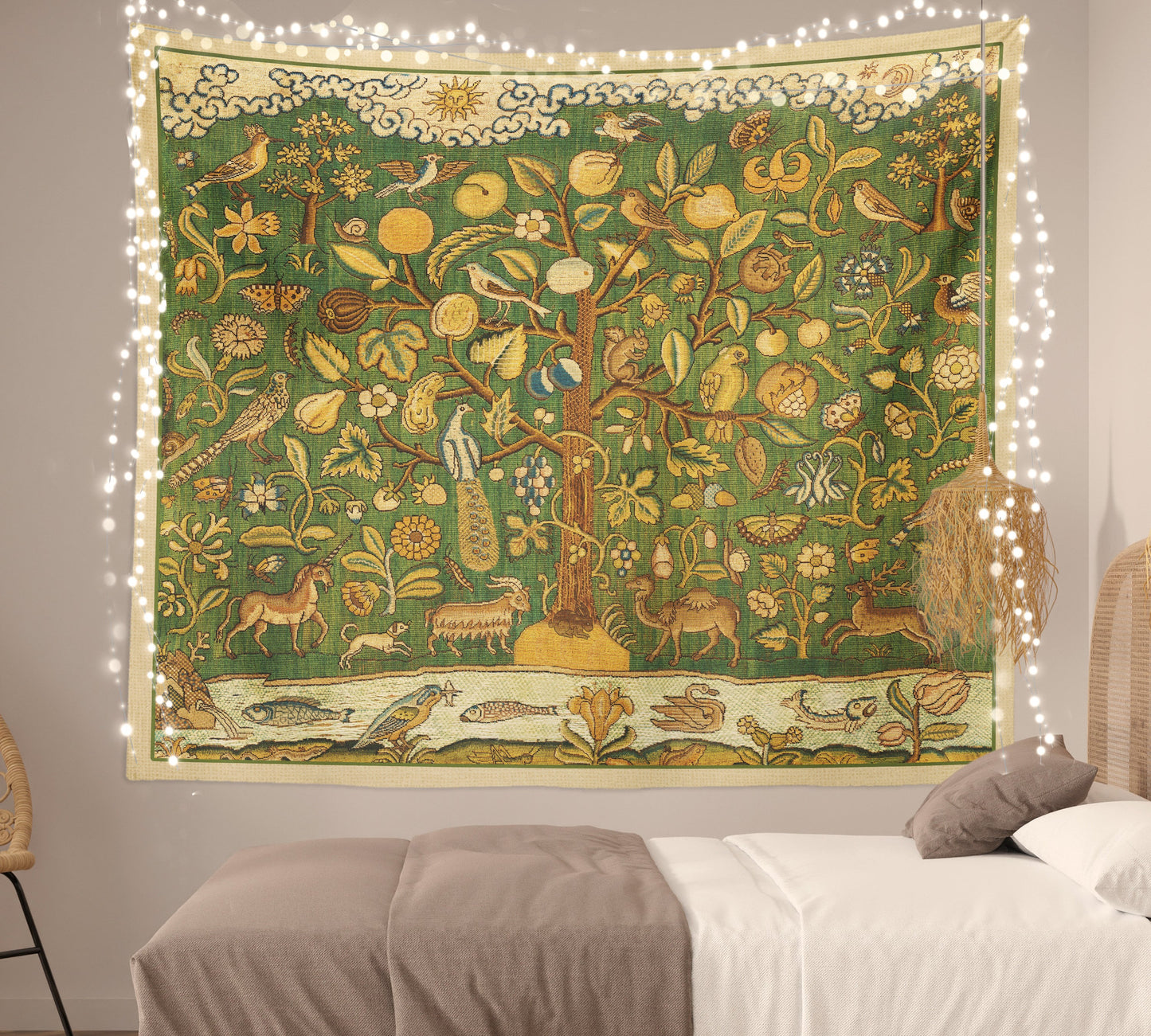 Tree of Life Tapestry Wall Hanging