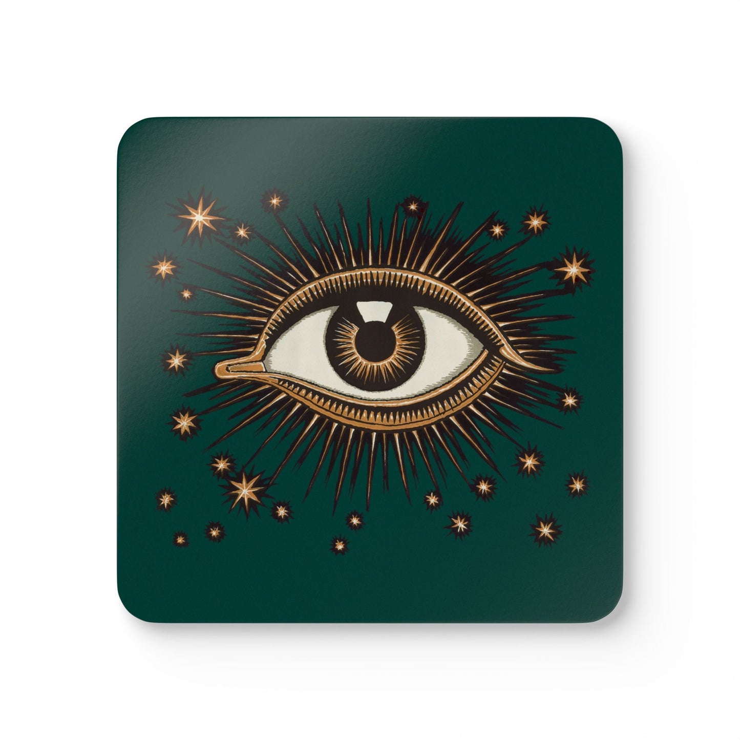 Evil Eye Corkwood Coaster Set