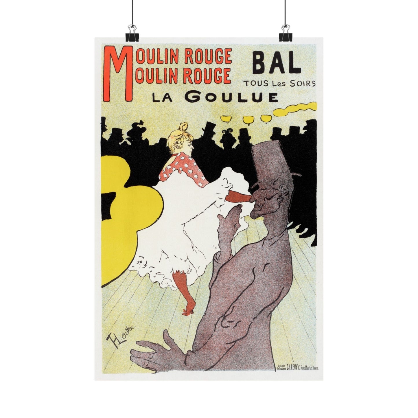 Vintage Moulin Rouge Poster