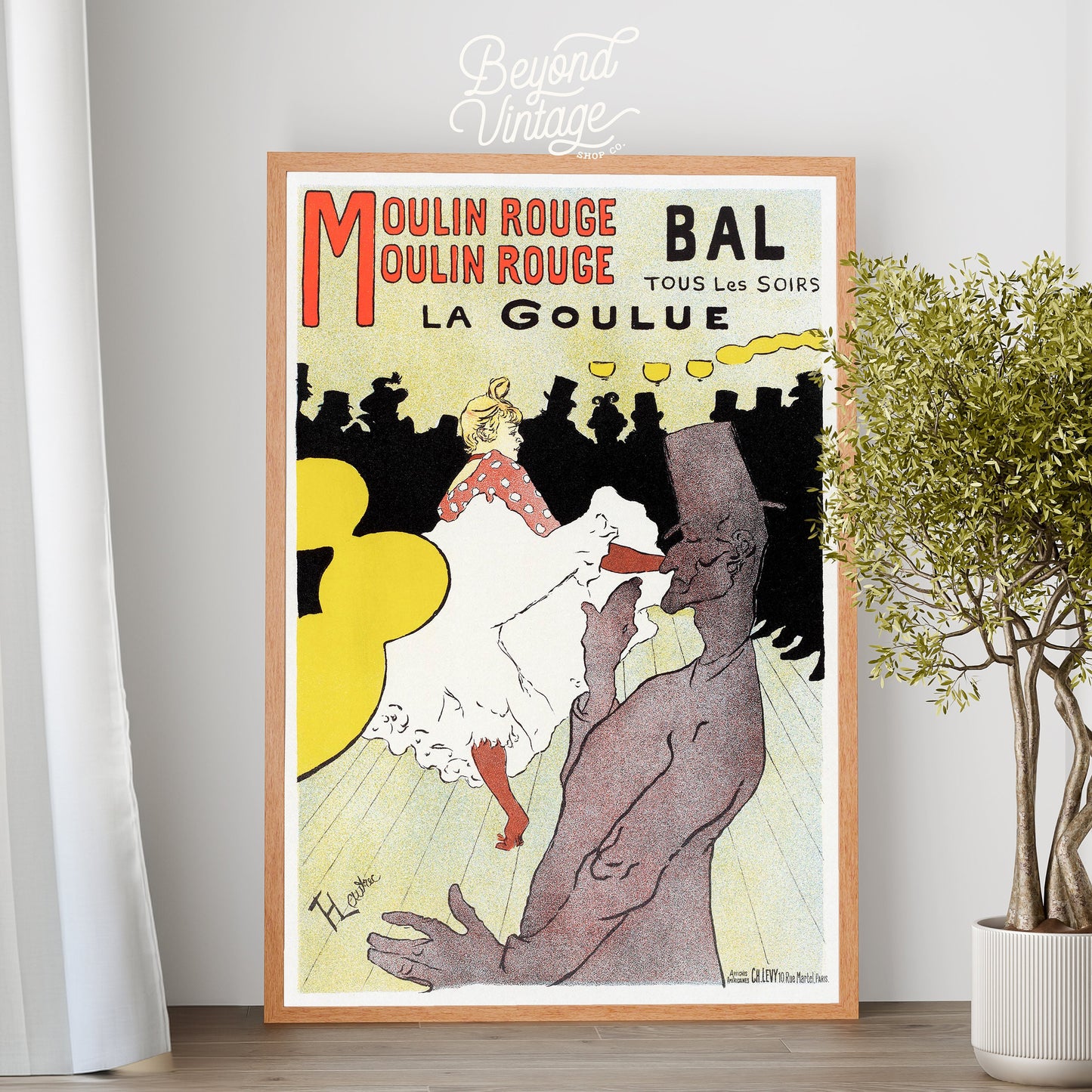 Vintage Moulin Rouge Poster