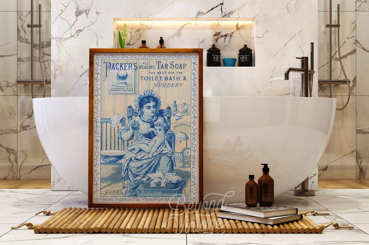 Tar Soap Wall Art Poster