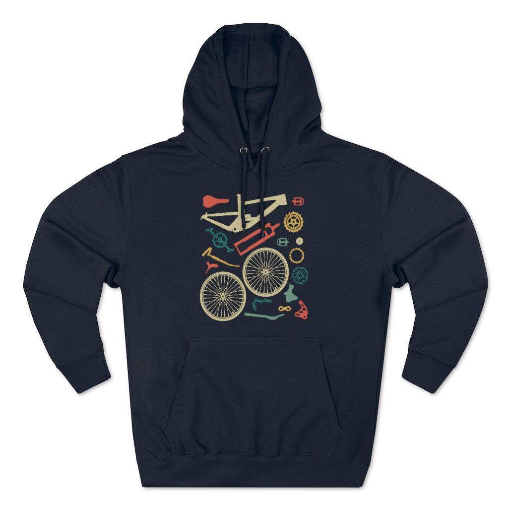 The Original Bike Parts Premium Retro Hoodie