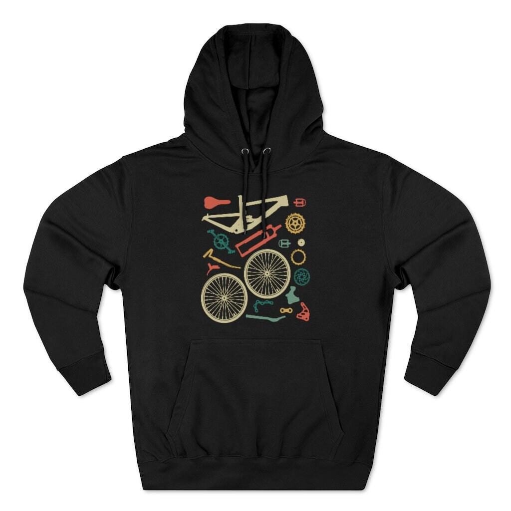 The Original Bike Parts Premium Retro Hoodie