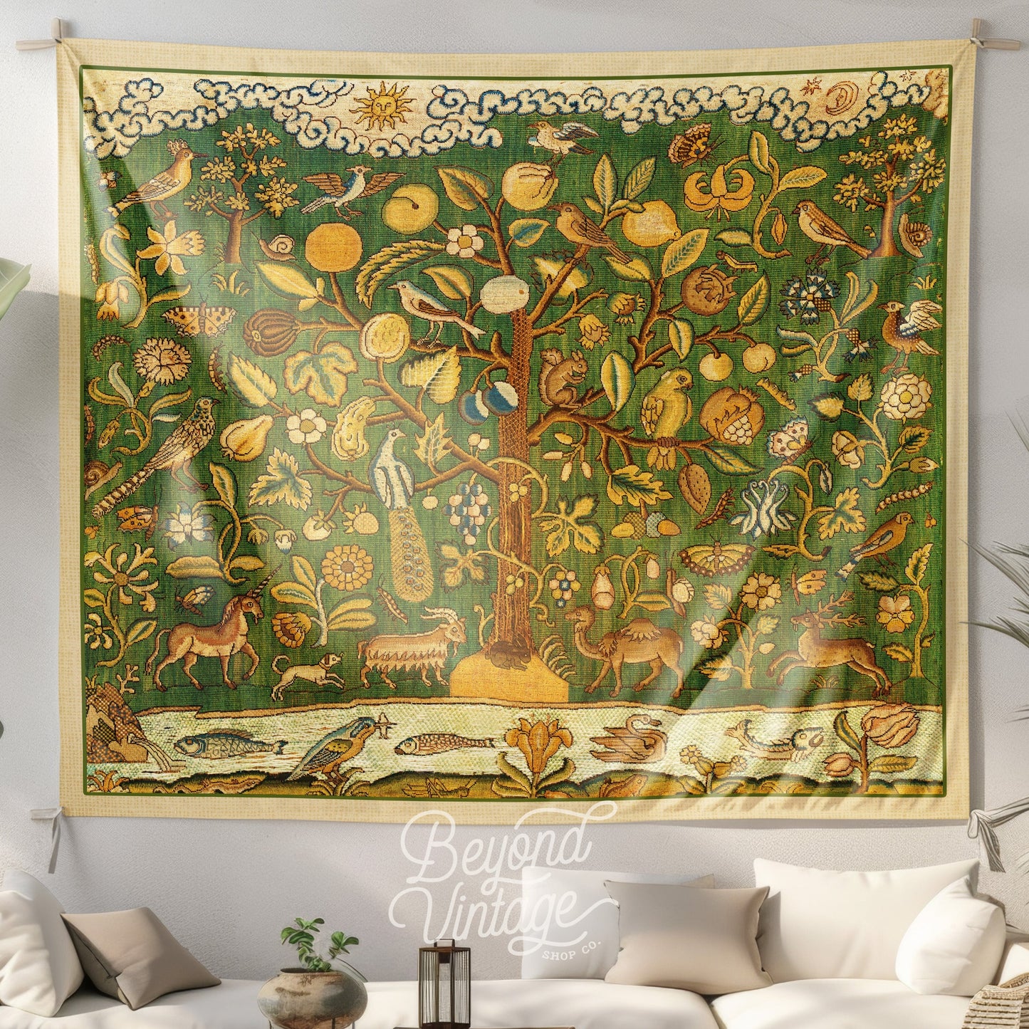 Tree of Life Tapestry Wall Hanging