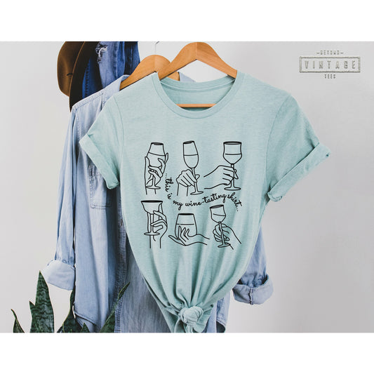 Women's This is My Wine-Tasting Shirt Bella & Canvas Shirt