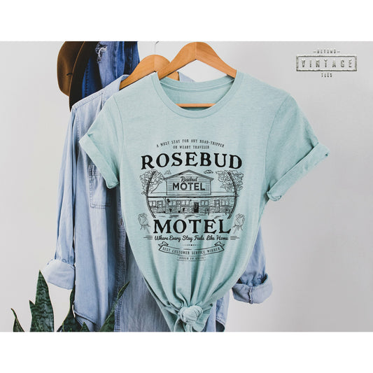 Women's Rosebud Motel Funny Bella & Canvas Shirt