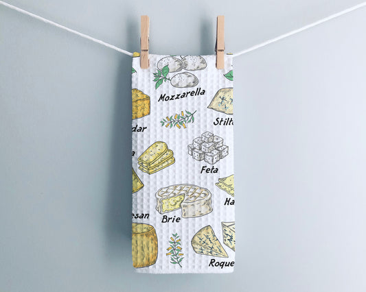 Cute Cheese Dish Towel Gift For Cheese Lover