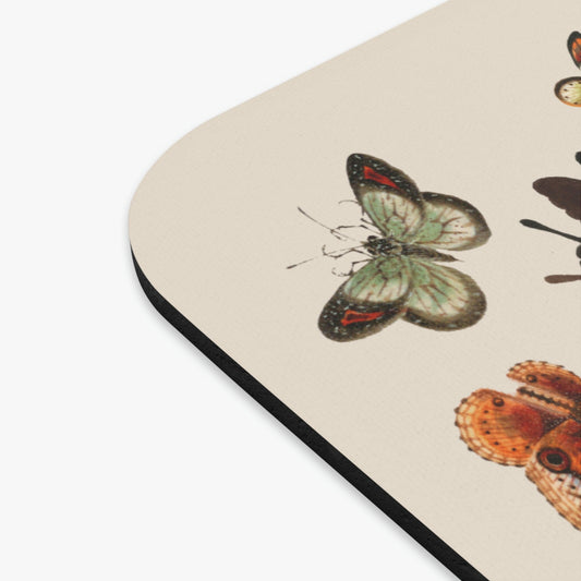 Pretty Vintage Butterfly Mouse Pad