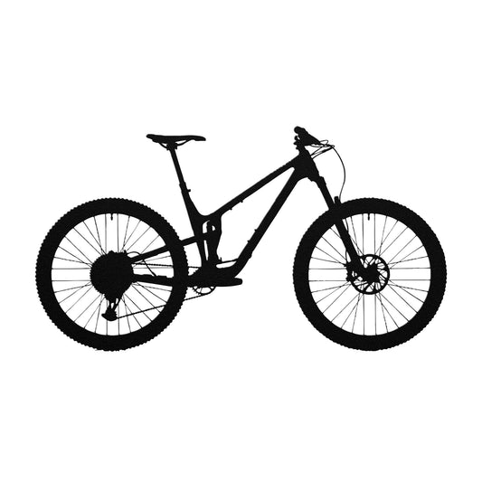 metal bike sign
